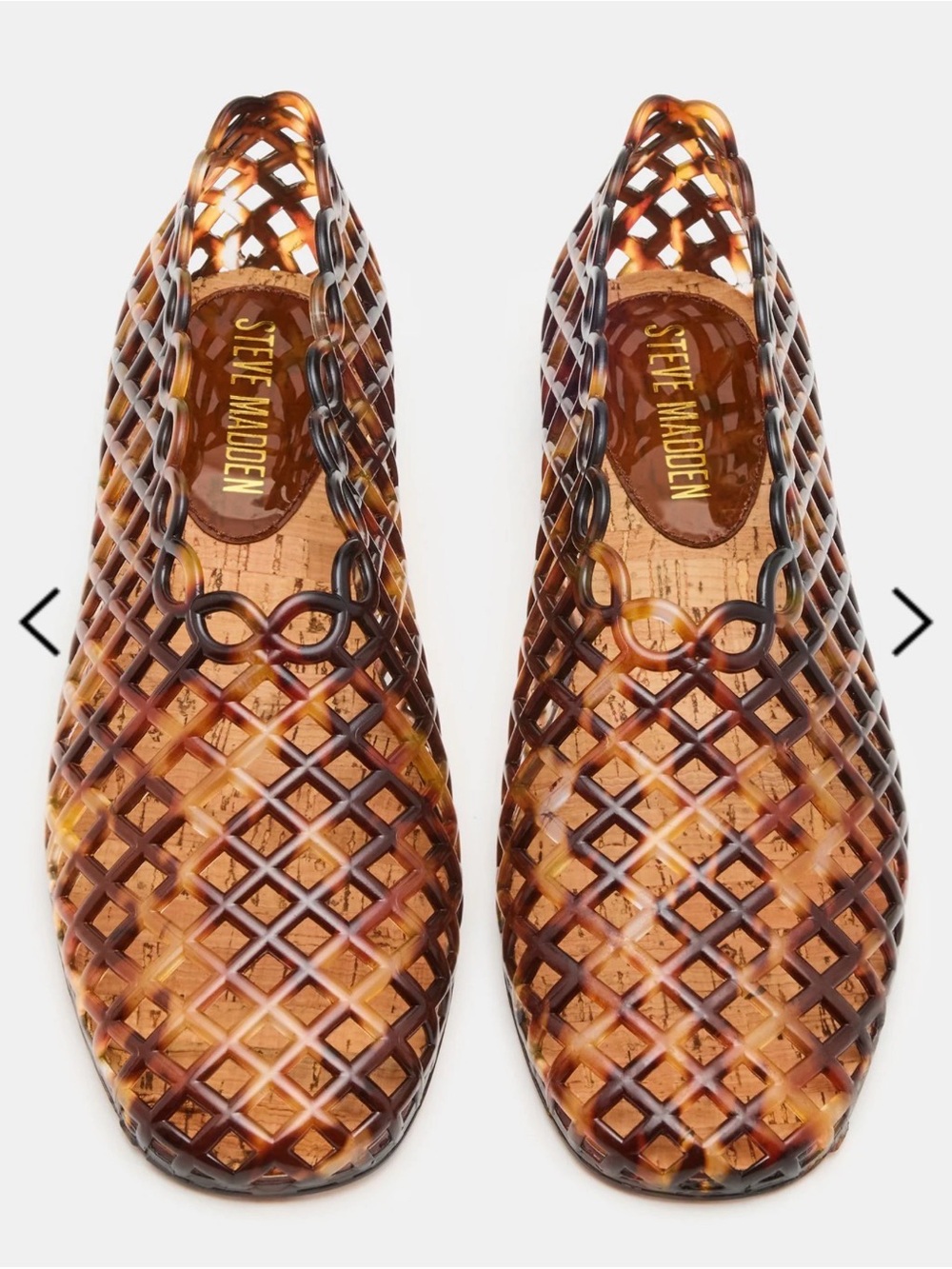 Steve Madden Grove Jelly Flats in Tortoise Size 6 🤎